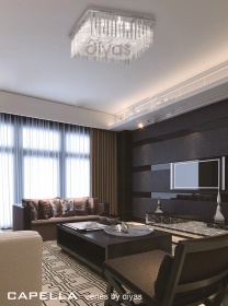 Capella Ceiling Lights Diyas Flush Fittings Capella Ceiling Lights Diyas Flush Fittings